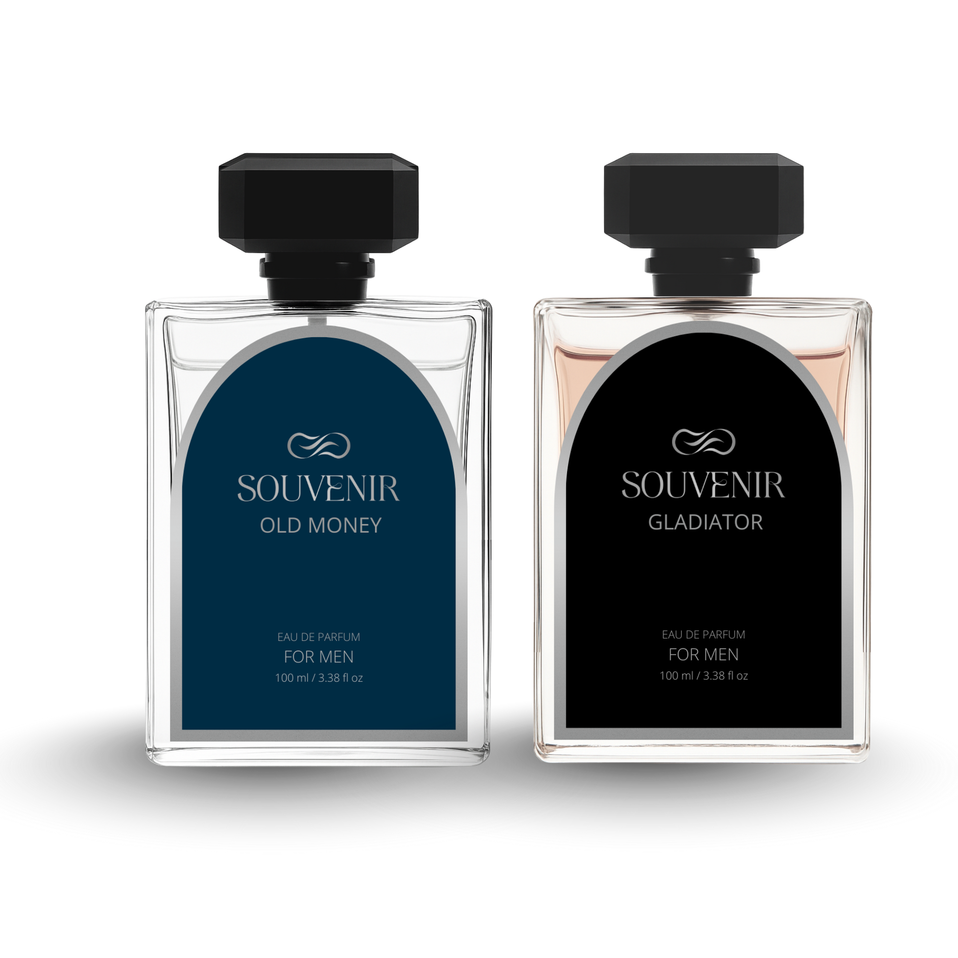 OUD-WOODY-SPORTY PERFUMES FOR MEN - SET OF 2 x 100 ML EACH