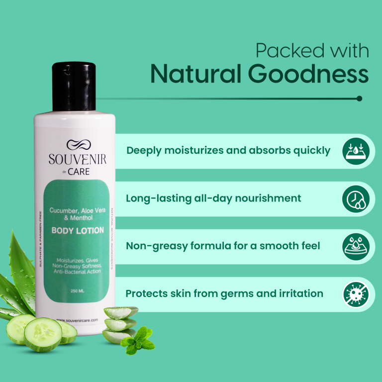 Body Lotion – Cucumber, Aloe Vera & Menthol