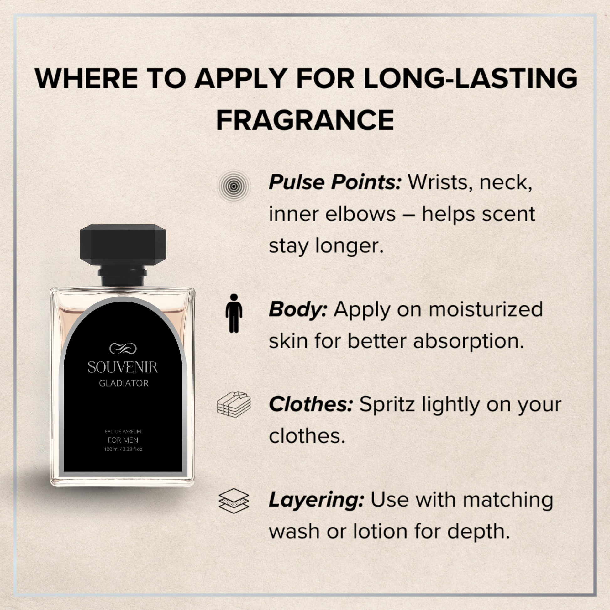 GLADIATOR EDP FOR MEN