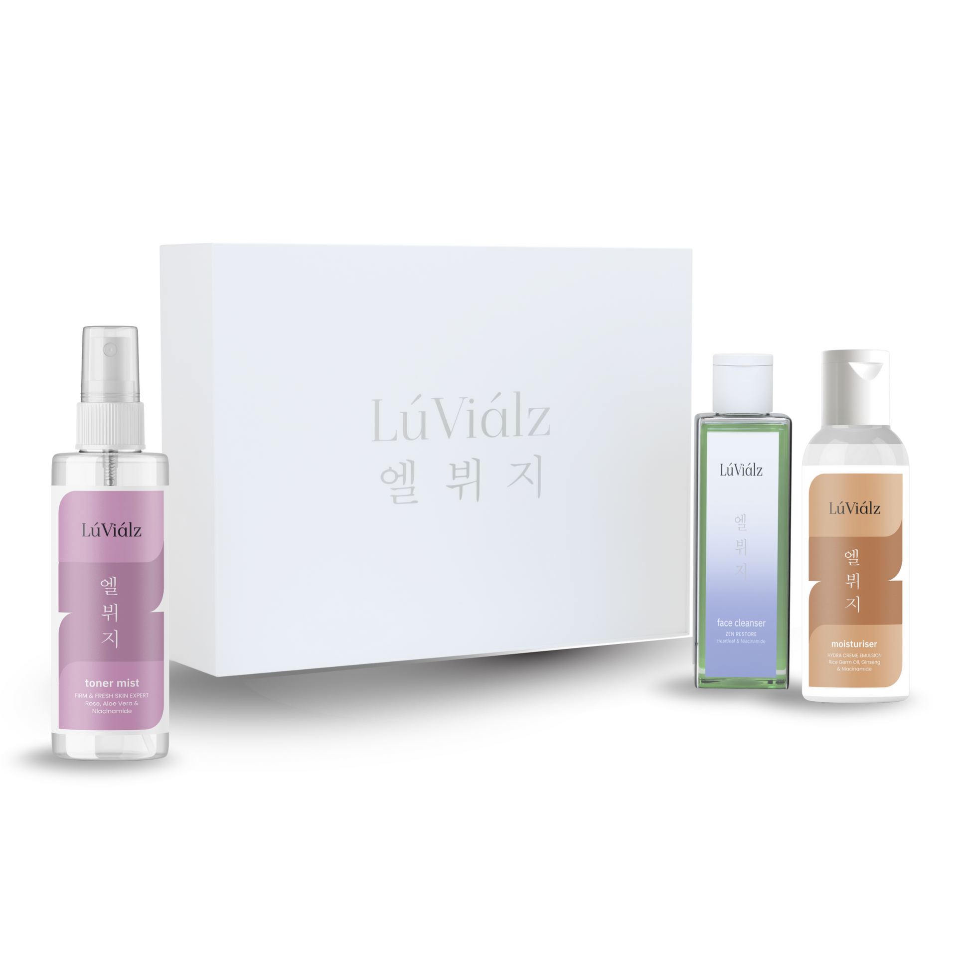 Korean Face Care Essentials – Set of 3