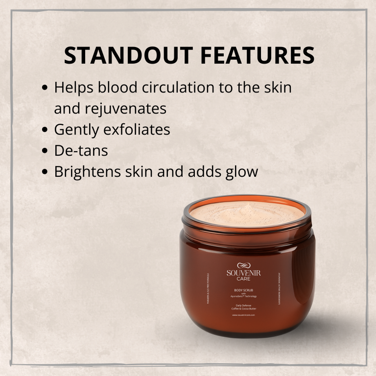 Body Scrub with Ayurvasenz Technology